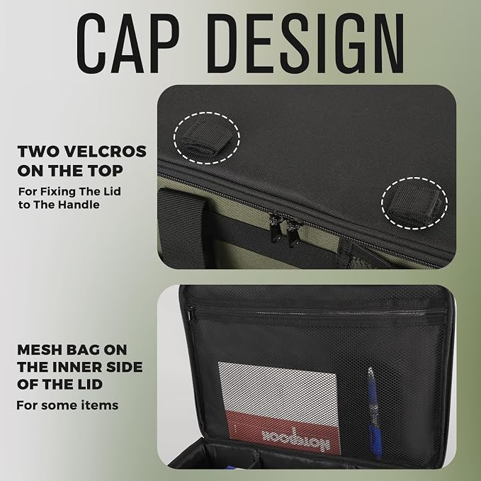 Rolling Cleaning Caddy Bag - Image 3
