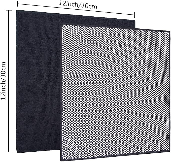 SINLAND Microfiber Dish Cloth for Washing DishesBest Kitchen Washcloth Cleaning - Image 5
