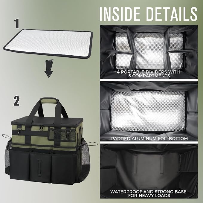 Rolling Cleaning Caddy Bag - Image 4