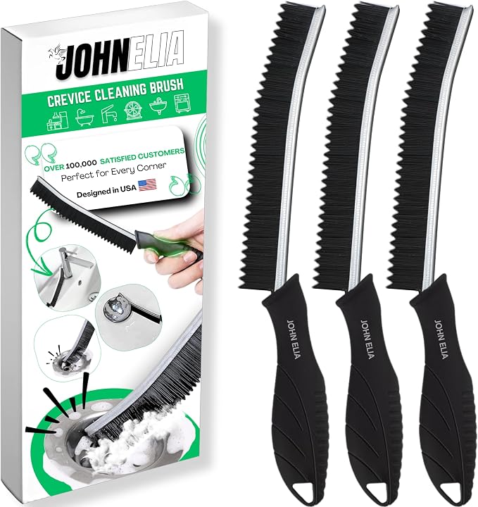 Hard Bristle Crevice Cleaning Brushes by JohnElia