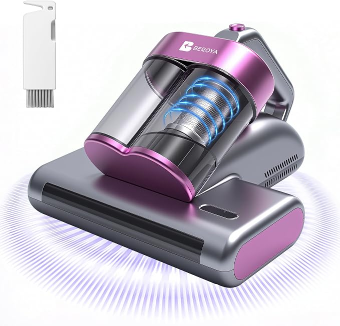 Mattress Vacuum Cleaner UVC 253.7nm Light by BEROYA