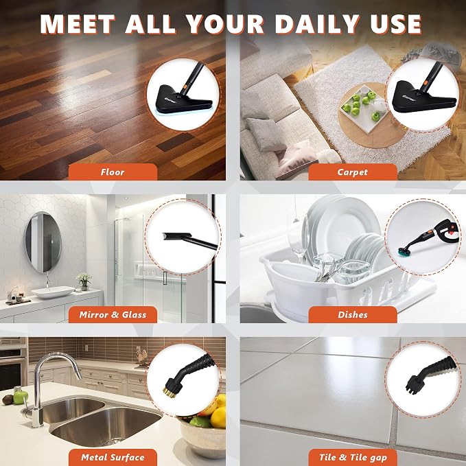 ARLIME Multi-Purpose Steam Cleaner - Image 3