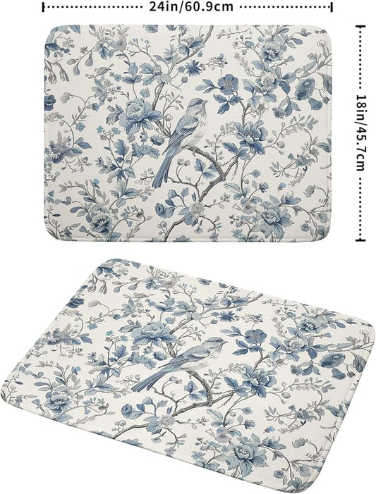 Chinoiserie Trees Dish Drying Mat - Image 2