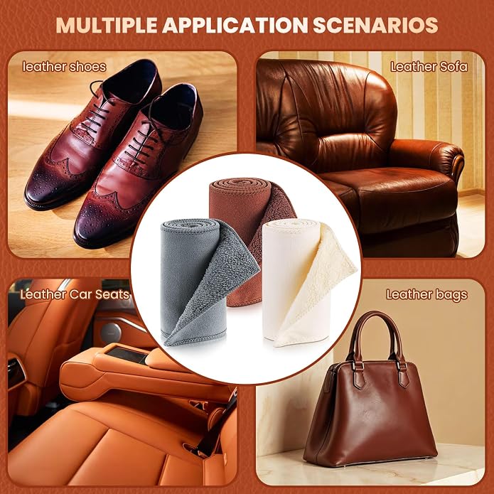 10 Pcs Shine Shoes Cloth Kit Polish Dauber Applicators Cleaning Leather Shoes - Image 5