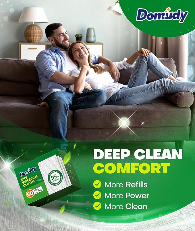 60 Count Dry Sweeping Cloths Refills - Image 6