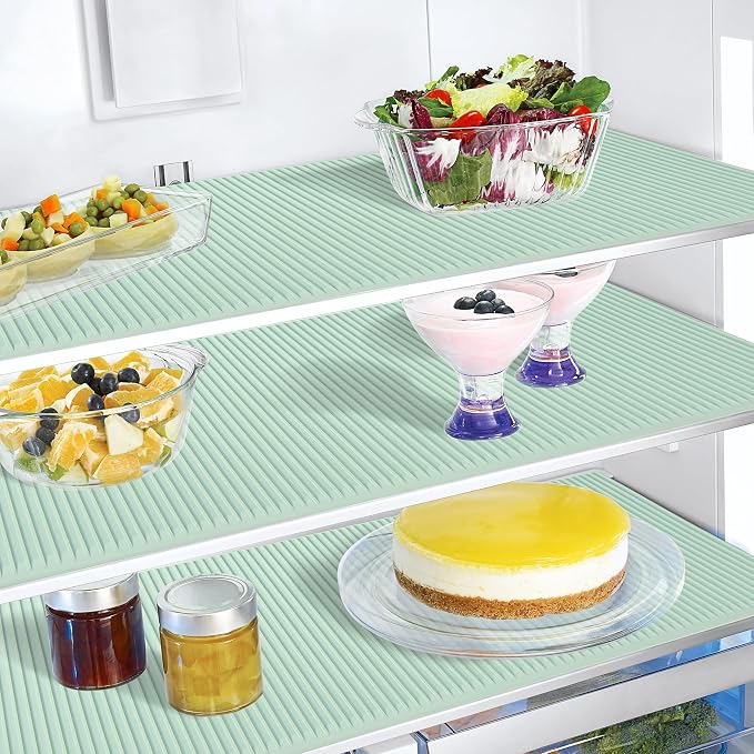 Non-Slip Silicone Refrigerator Liners by Meiliweser