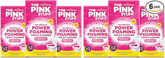 Stardrops The Pink Stuff Miracle Power Foaming Toilet Cleaner – Self-Activating by ThePinkStuff