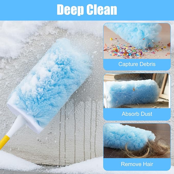 40 Count Duster Refills for Most Duster Handle, 360° Heavy Duty Duster Refills - Image 3