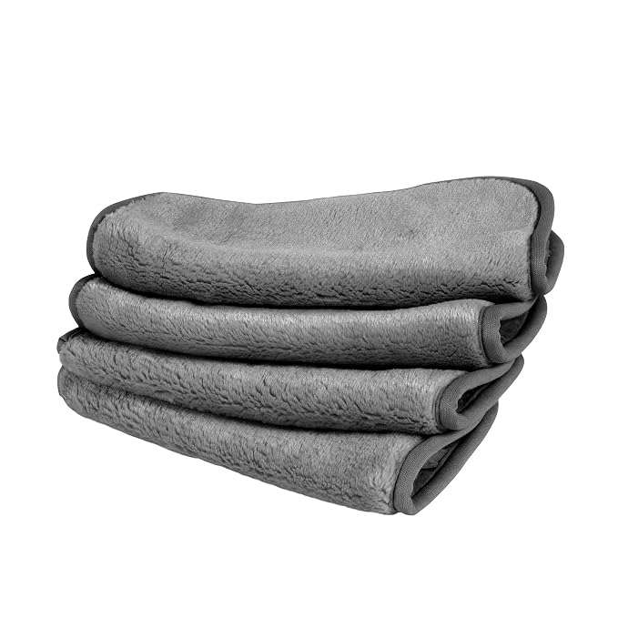 Eurow Reusable Makeup Remover Cloths, Soft Microfiber Face Towels - Image 2