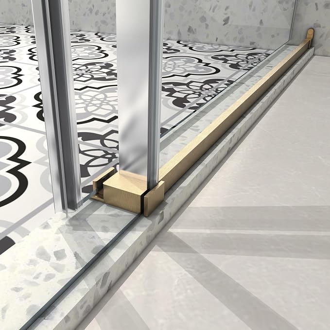 Favfurish Single Sliding Shower Door, Bathroom Glass Door - Image 4