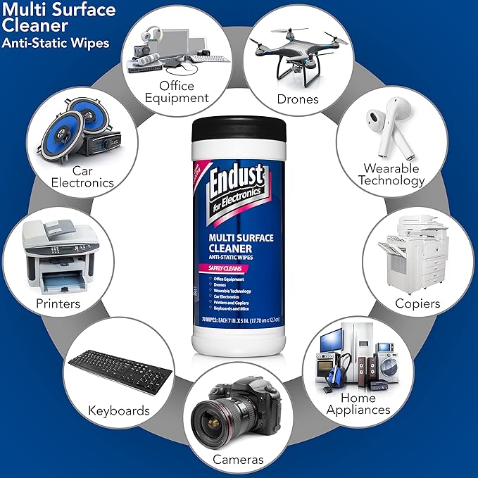 Endust Antistatic Premoistened Wipes - Image 5