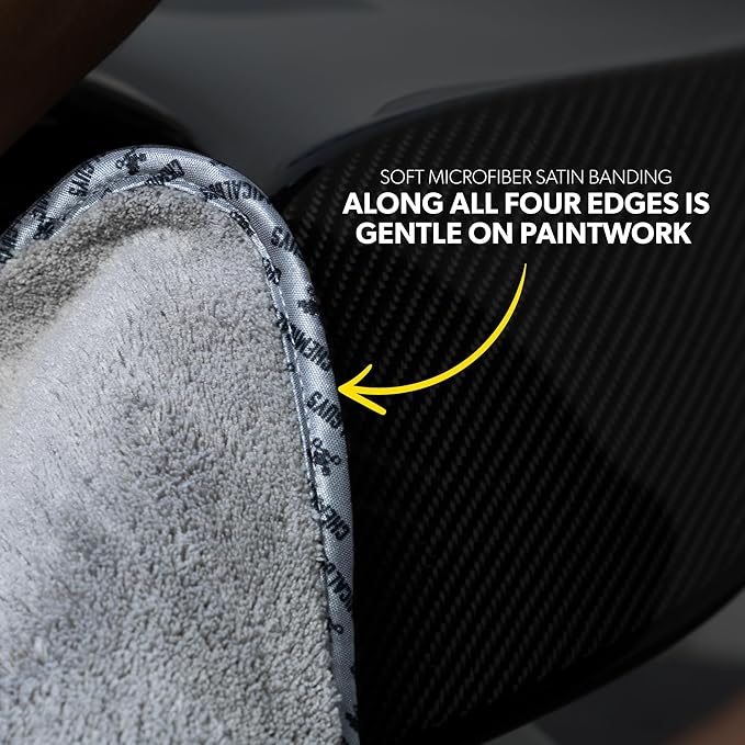 Chemical Guys Woolly Mammoth Large Microfiber Drying Towel - Image 5