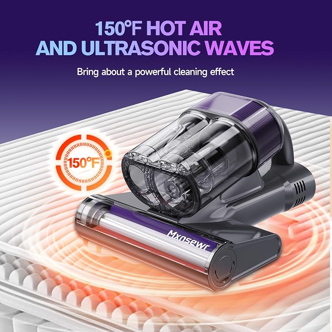Mattress Vacuum Cleaner, 18Kpa Handheld Bed Vacuum Cleaner - Image 6