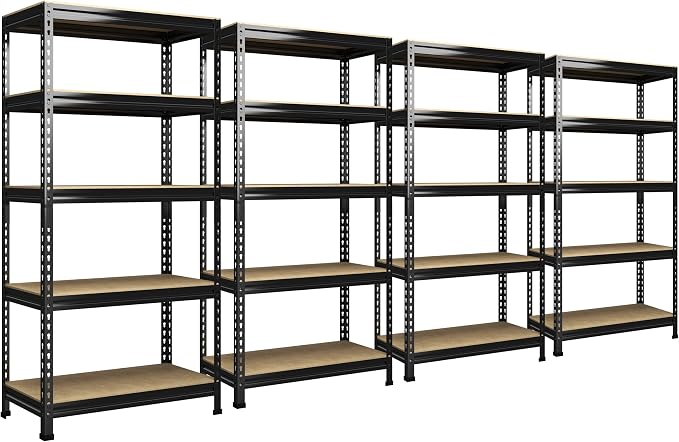PrimeZone 32"W x 16"D x 63" H Storage Shelves by PrimeZone