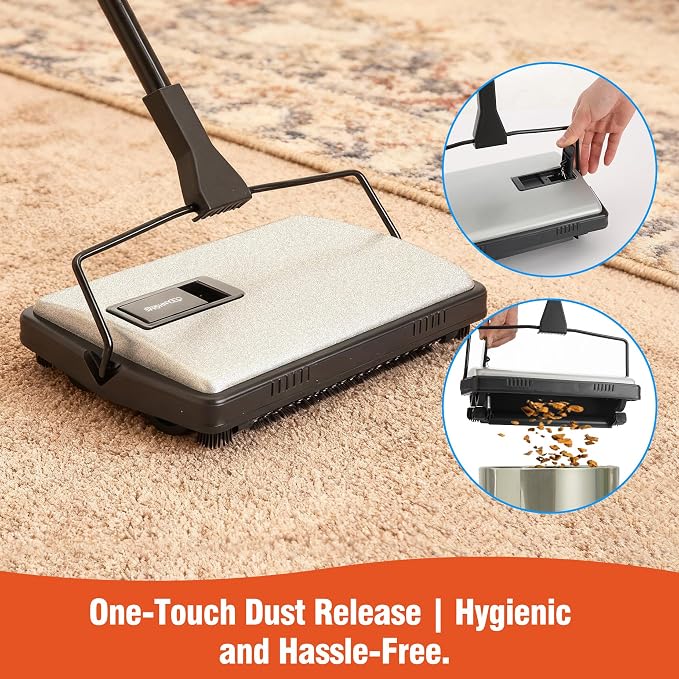 Carpet Sweeper Manual Cordless - Image 4