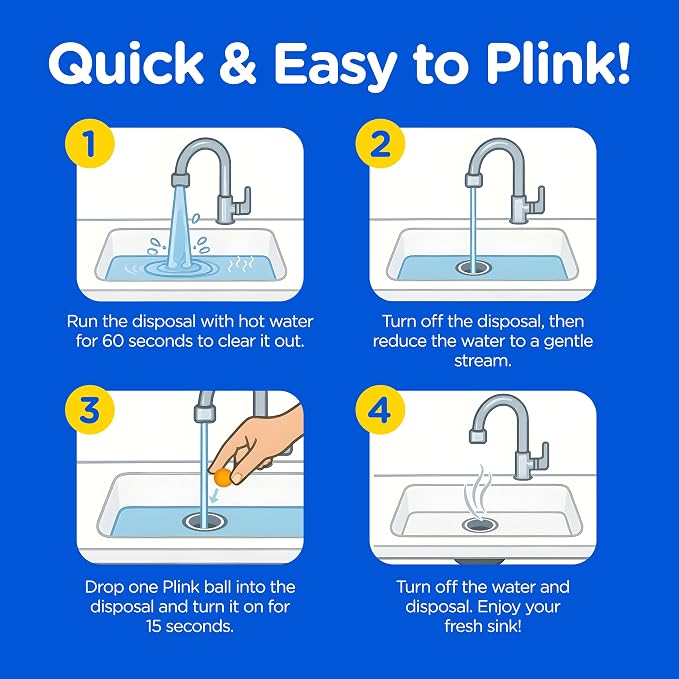 COMPAC HOME Plink Garbage Disposal Cleaner and Deodorizer, Air Fresheners - Image 8