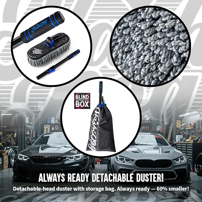 Flash Dog Car Duster Exterior & Interior Scratch Free Kit Microfiber and - Image 8
