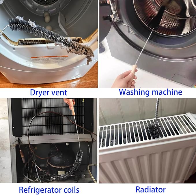 10PCS Dryer Vent Cleaner Kit, Flexible Brush - Image 5