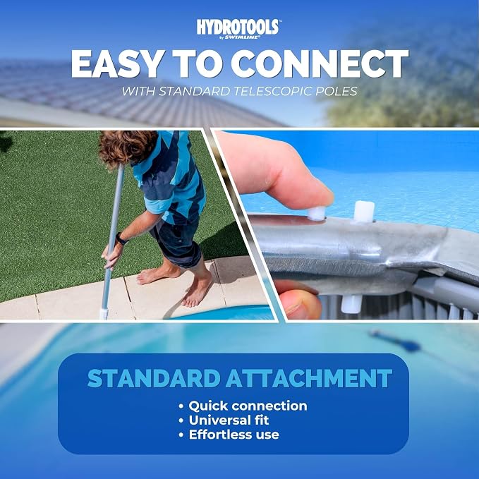 SWIMLINE HYDROTOOLS Pool Brush Head - Image 6