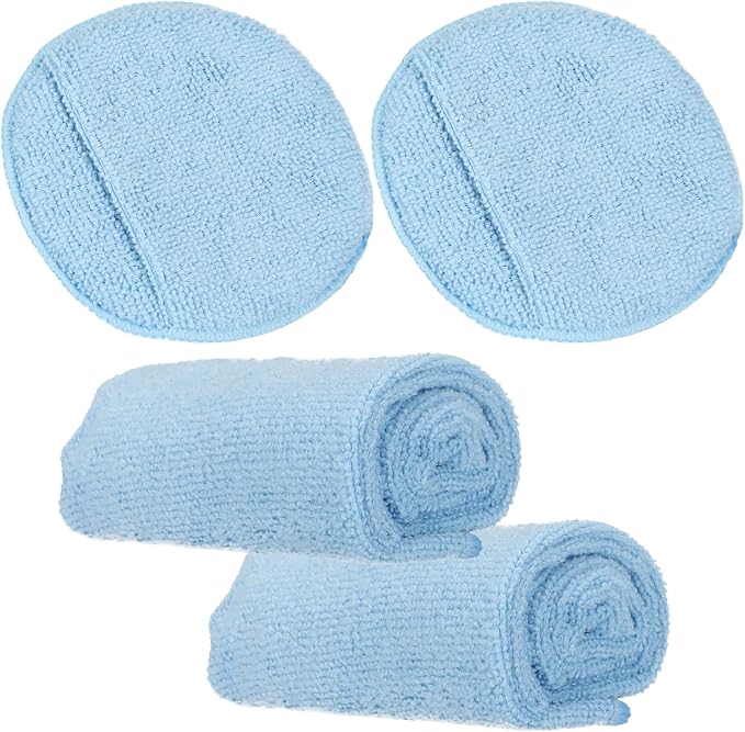 Leather CPR Microfiber Applicator Sponge & 2 pcs 16in Towels by CPRCleaningProducts
