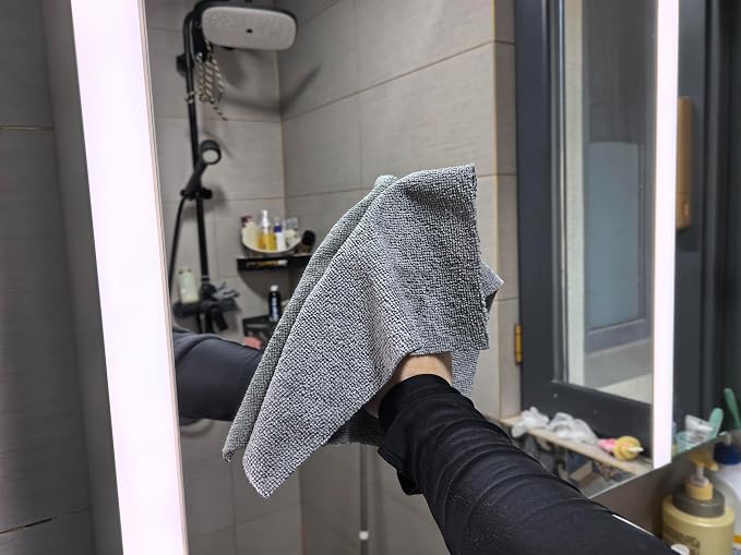Microfiber Cleaning Cloths Roll 50-Pack Reusable Paper Towels - Image 6