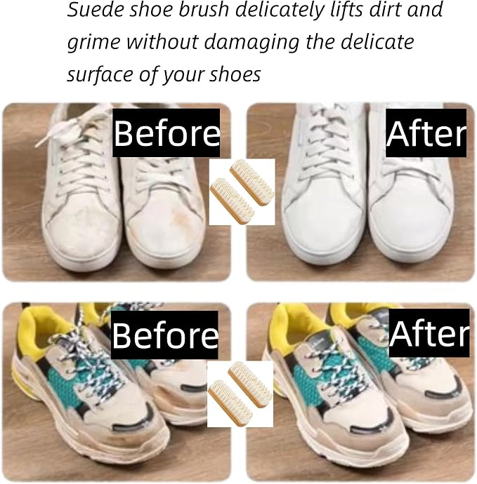 Suede Shoe Brush and Eraser, Suede Shoes Cleaner - Image 6