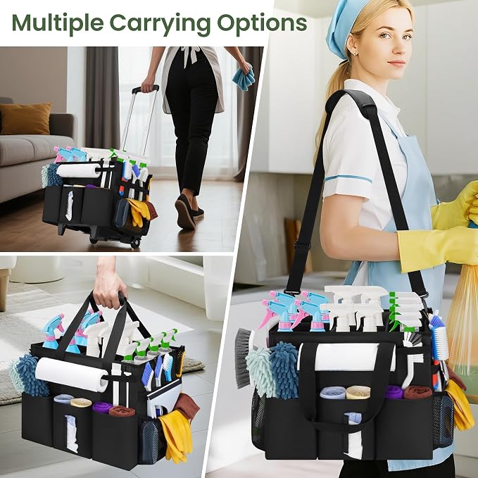 Large Rolling Cleaning Caddy - Image 3