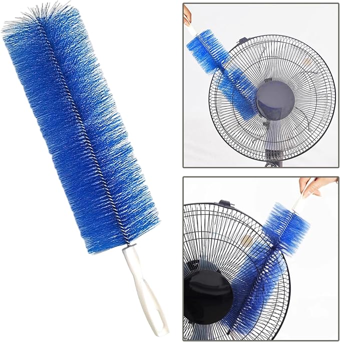 2PC Fan Cleaner for Box Fan Soft Bristles Bendable Fan Cleaner Brush Cobweb - Image 2