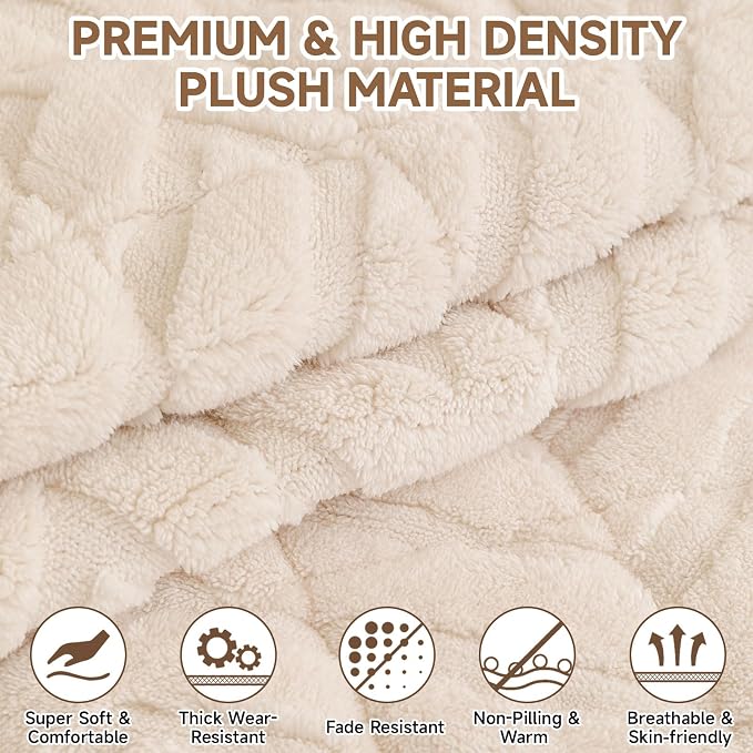 OTOB Couch Covers for 3 Cushion Couch Sofa Pet Friendly, Washable & Non Slip - Image 3