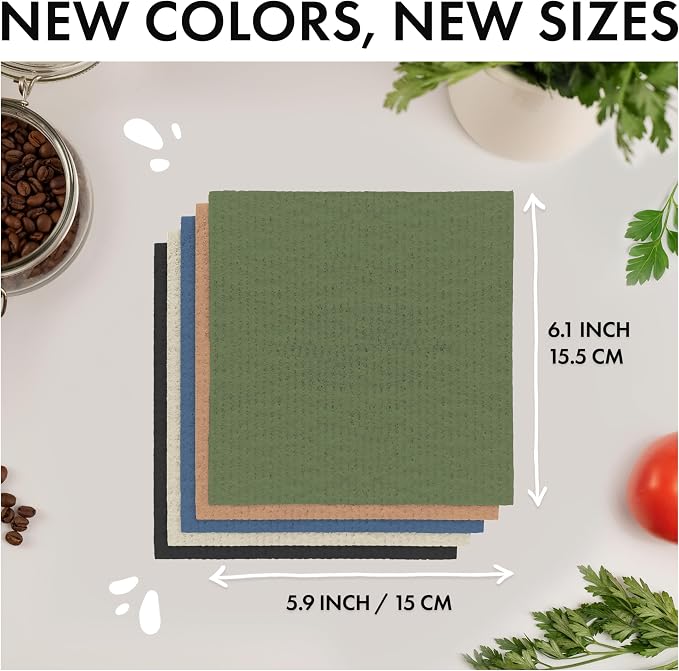 SUPERSCANDI 5 Pack Swedish Dishcloths - Image 2