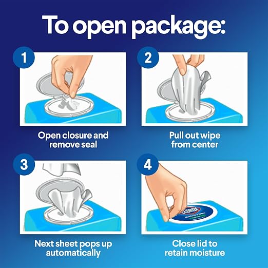 Clorox Disinfecting Wipes, Bleach Free Cleaning Wipes, Fresh Scent - Image 3