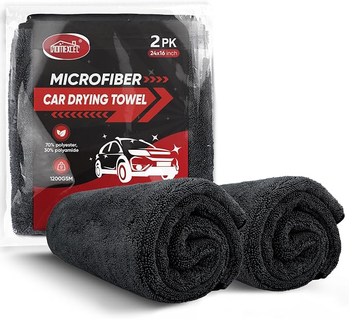 HOMEXCEL Professional Car Drying Towel by HOMEXCEL