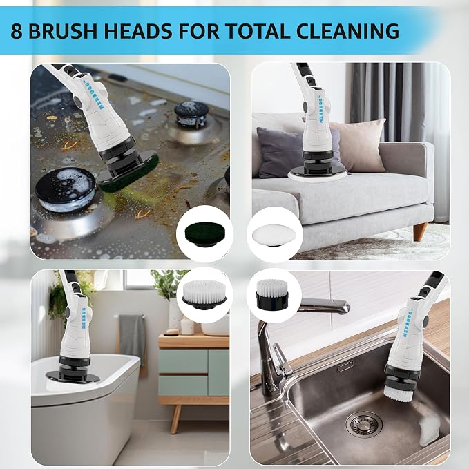 Electric Spin Scrubber – Cordless Power Cleaner - Image 3
