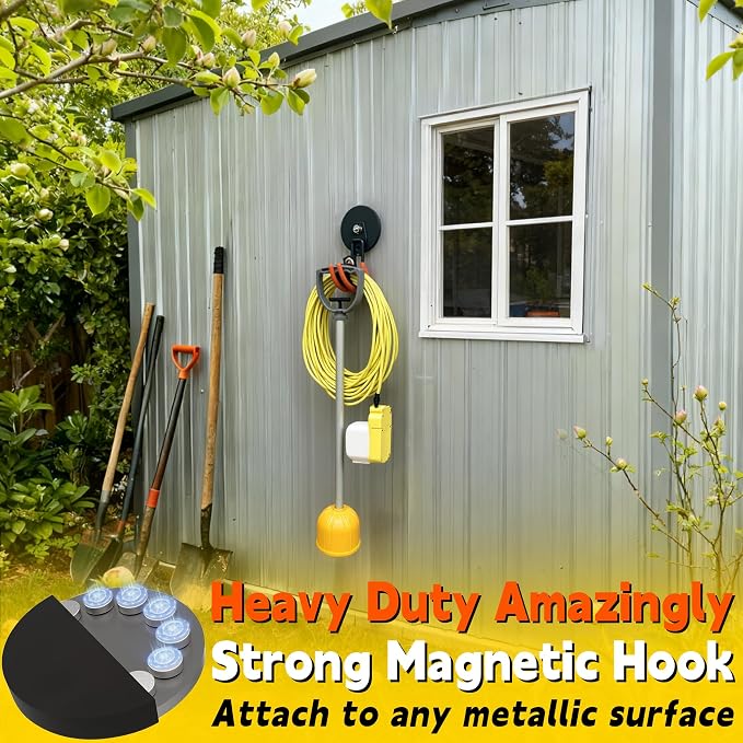 ULIBERMAGNET New Upgraded Ultra-Strong Magnetic Hooks, 2 Pack Heavy Duty - Image 7