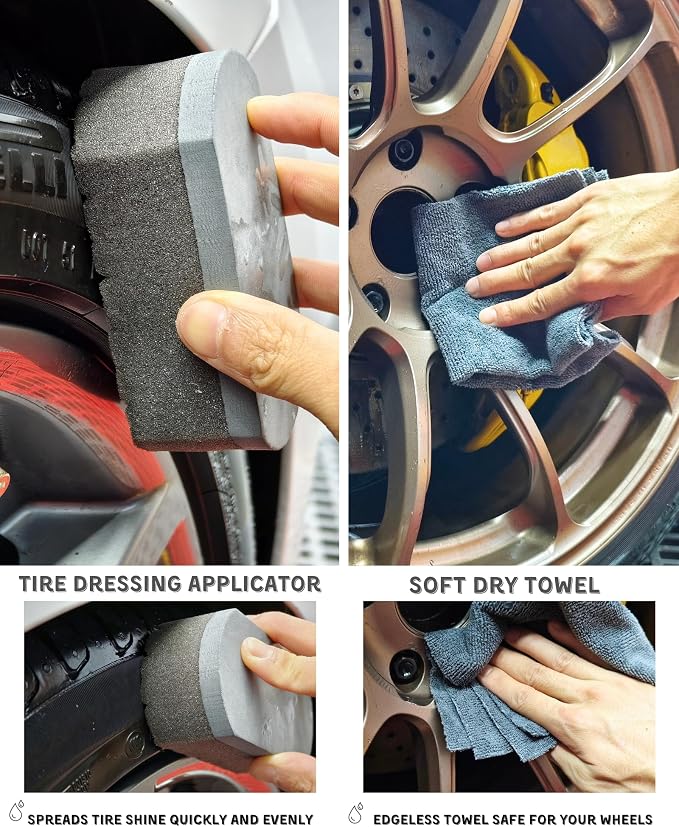 8PCS Pro Wheel Cleaning Kit - Image 6