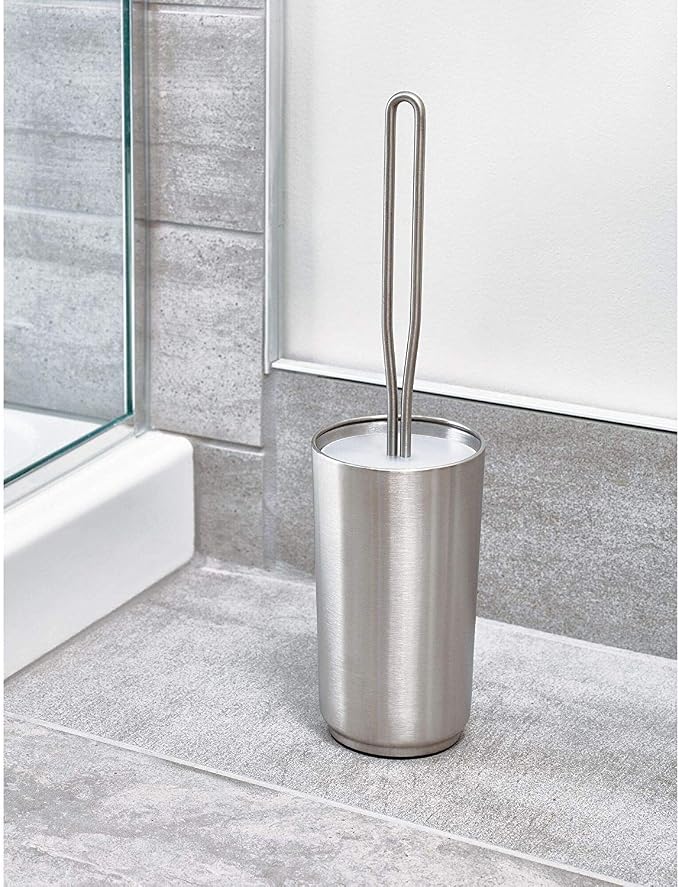 iDesign Austin Toilet Bowl Brush and Holder Set - Image 2