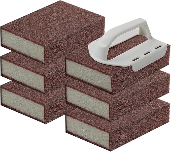 Magic Carborundum Sponge, Household Cleaning Emery Sponges by garvonti