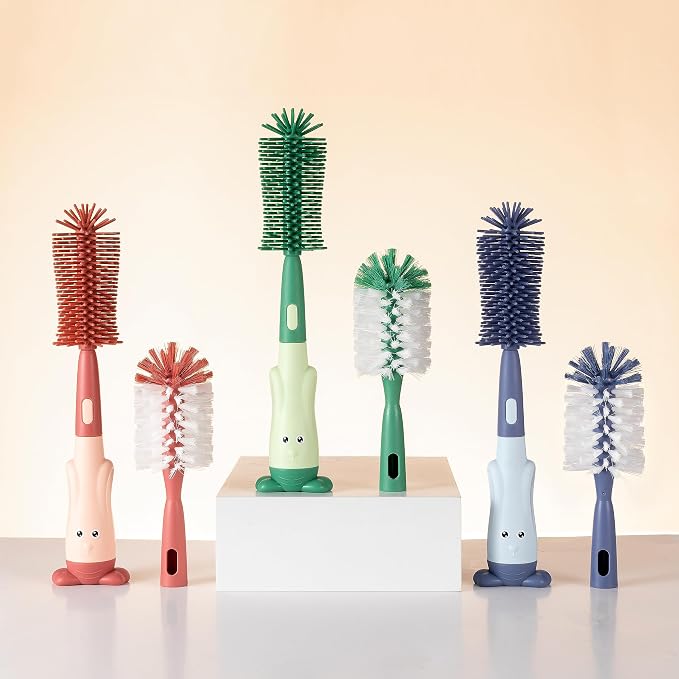 Chemimoso Multifunctional Cleaning Brush, Baby Bottle Brush, Bottle Brush - Image 7