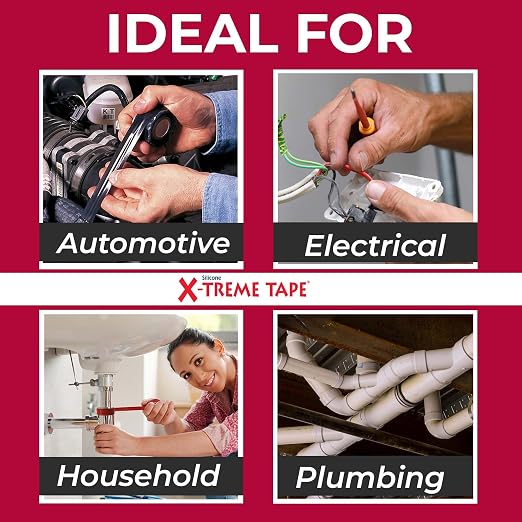X-Treme Tape MOCAP Heavy Duty Electrical Tape, Self-Fusing Silicone Rubber - Image 6