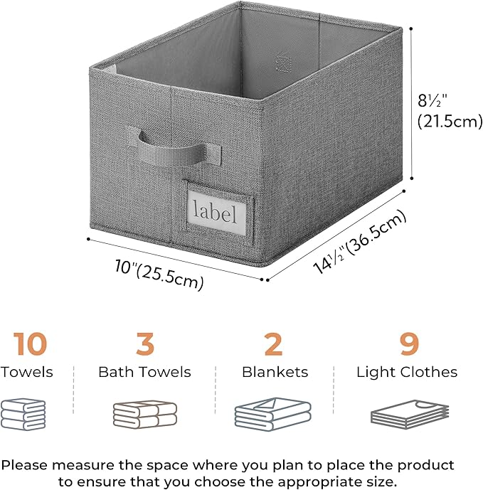 GRANNY SAYS Storage Bins for Shelves, Closet Bins - Image 6