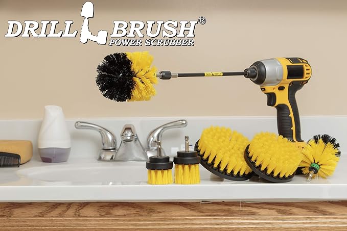 Drillbrush Ultimate Yellow Cleaning Tools - Image 7