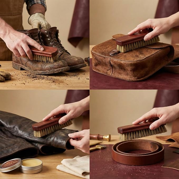 Shoe Cleaning Brush Set of 2 Brushes - Image 7
