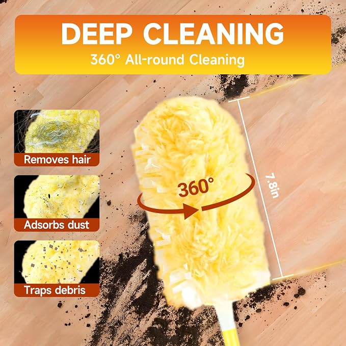 100 Count 360° Heavy Duty Duster Refills Compatible - Image 3