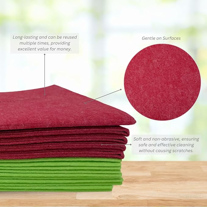 10 Pack Extra Large Original German Holiday Shammy Cloths Chamois Towels Super - Image 3