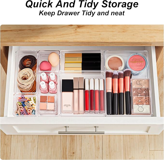 SMARTAKE 7-Piece Drawer Organizer - Image 5