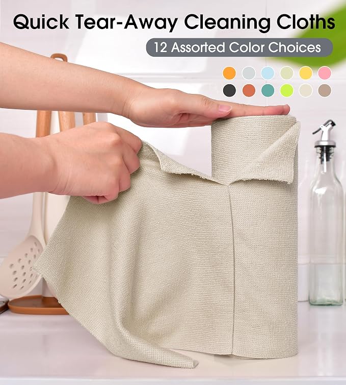 KitchLife Microfiber Cleaning Cloth Roll - Image 5