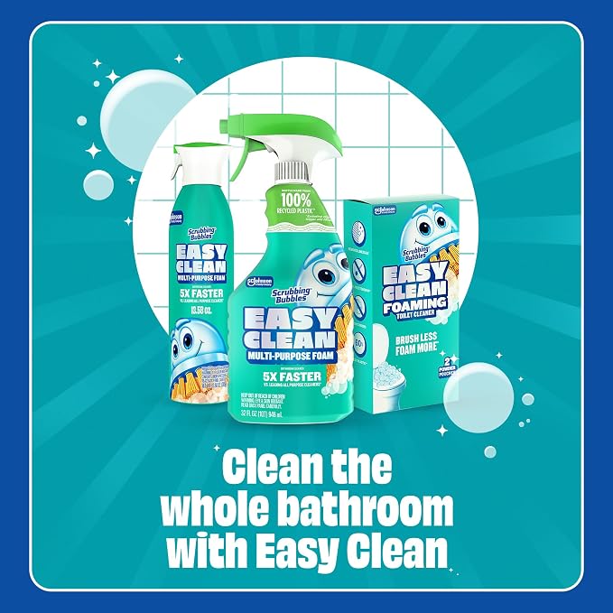 Scrubbing Bubbles Easy Clean Foaming Multipurpose Bathroom Cleaner, Continuous - Image 7