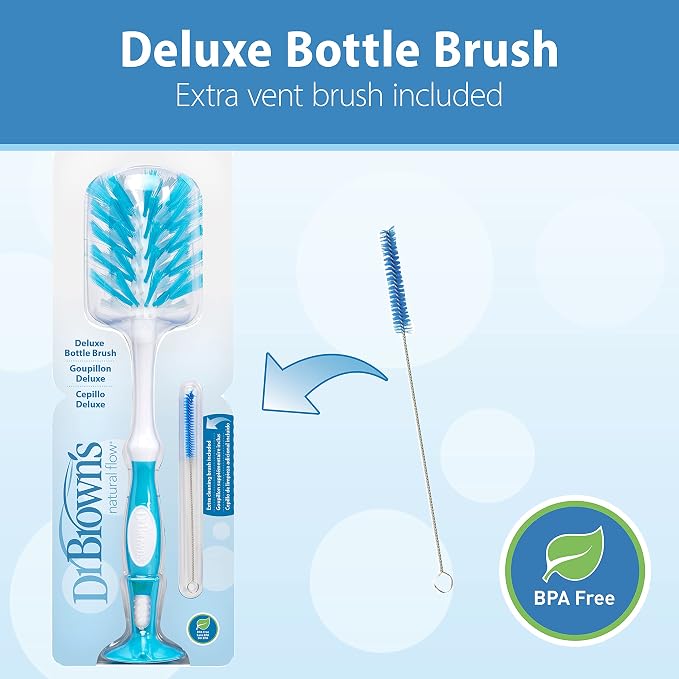 Dr. Brown's Soft Touch No Scratch Baby Bottle Cleaning Brush - Image 6