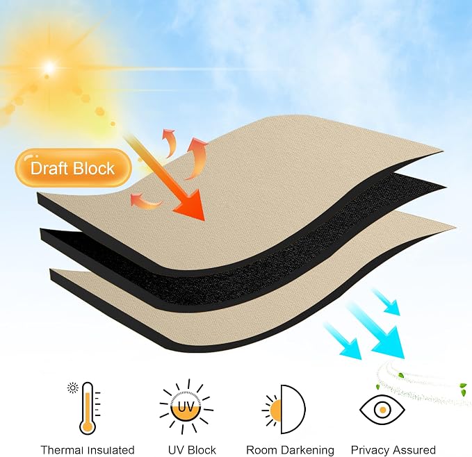 RYB HOME Small Window Curtains - Image 5