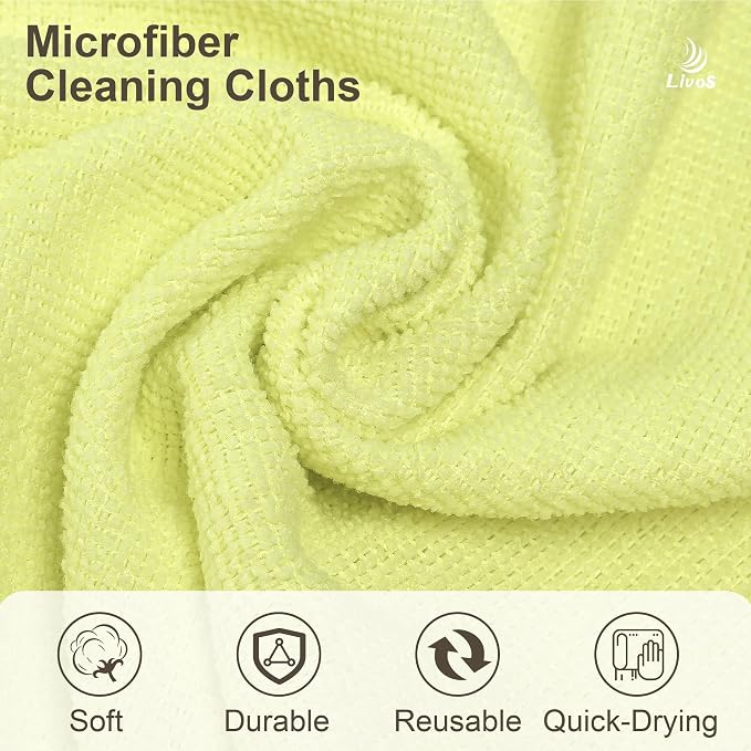 LIVOS Microfiber Cleaning Cloth Roll - Image 3